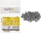 StarTech.com Metal Jackscrew Standoffs #6-32 - 0.2 in (pack of 50) - SCREWNUTM & PC Mounting Computer Screws M3 x 1/4in Long Standoff - Screw kit