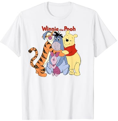 Disney Winnie The Pooh Group Shot Hug T-Shirt