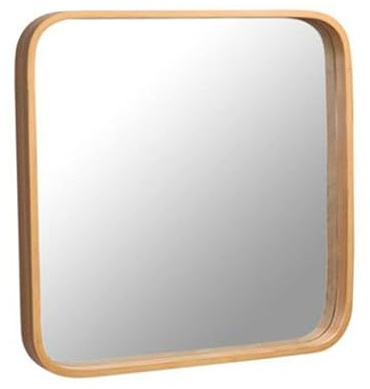 Miroir Mural 40 x 40 Bambou