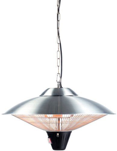 Semptec Urban Survival Technology Heizstrahler rund Decke: Infrarot-Heizstrahler IRW-2110 für Deckenmontage (Versandrückläufer) (Infrarot Decke, Terrasse, Heizung)