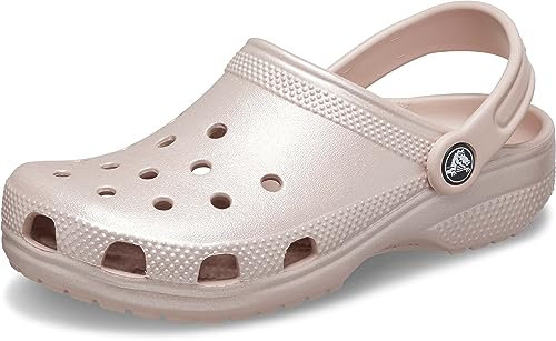 Crocs Alice Work pour femme, Argile rose/scintillant, 1 Little Kid