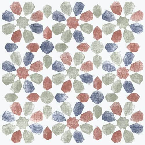 d-c-fix piastrelle adesive pavimento Foglie Spagnole - 11 pezzi - PVC vinile impermeabile rivestimento vinilico listoni mattonelle per uso interno, bagno e cucina 30x30 cm