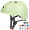 XJD Fahrradhelm Kinder Jugend Kinderhelm Einstellbare Skateboard Helm Skaterhelm für Fahrrad Skateboard Scooter Roller Kinderfahrradhelm für 3-13 Alt Mädchen und Jungen (S: 51-54 cm, Mintgrün)