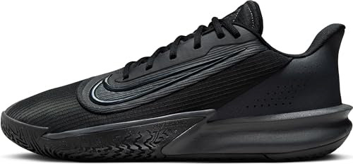 Nike Homme Precision VII Basketball Shoe, Black/Anthracite, 47.5 EU