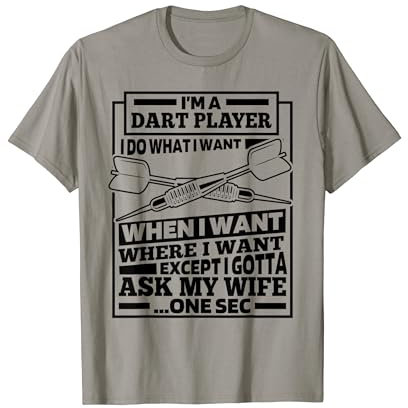 Lustig Dartspieler Darts Dartboard Darter Kneipensport Dart T-Shirt