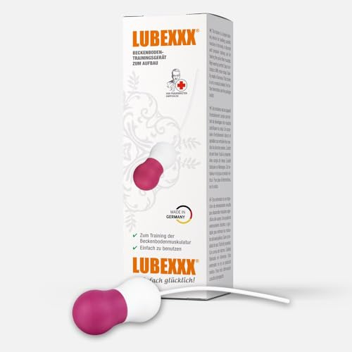 LUBEXXX Beckenboden Trainingshilfe Einzeln, zur Stärkung des Beckenbodens. Von Frauenärzten empfohlen zum Training der Beckenbodenmuskulatur und zur Steigerung des Lustempfindens