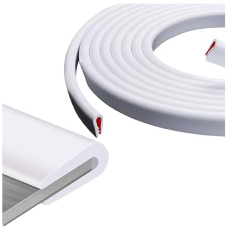 WZERHO Rubber Edging Strip Plastic Edging Trim Rubber Seal Grommet Strip Black Edging Edging, Greenhouse for Sheet Metal Door Frame Windows