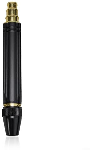Aspersor ajustable, rociador de lavado de coche de alta presión, aspersor multiusos, adecuado para lavado de automóviles y jardinería, boquilla de jardín ajustable (A)