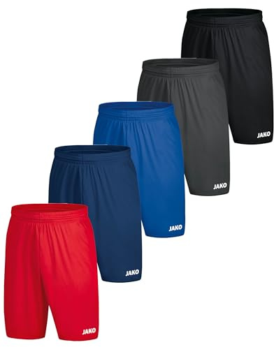 JAKO Unisex Shorts 5er-Set Sporthose Brasil COR4492