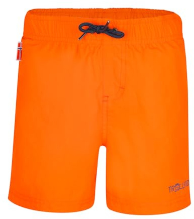 Trollkids Kids Balestrand Shorts 128, Bright orange