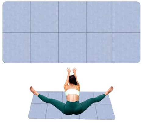 Faltbare Klappbare Tragbare Yogamatte 6 mm Rutschfeste Tragbare Leichte