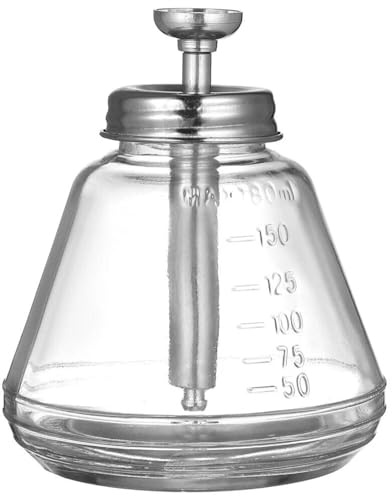 BODYA 180ML Multi-functional Transparent Water Dispenser Bottle Shoe Shine Push Glass Bottle Container Down Pump
