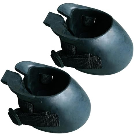 Sabots pour Chevaux,Caoutchouc avec Sangle Réglable Antidérapant