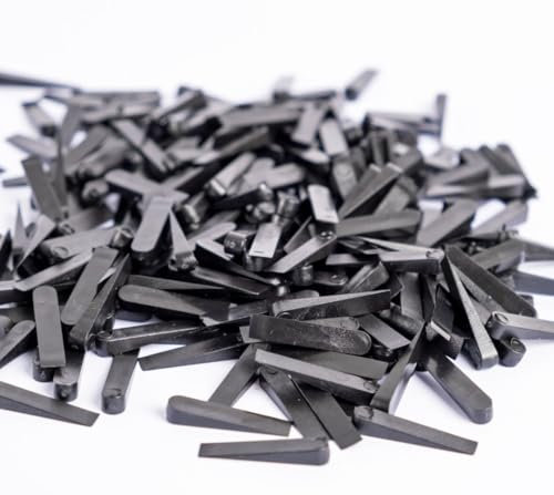 Kaufmann Tools Fliesenkeile aus Kunststoff 30 x 7 x 0-5 mm, 500 Stk. SB-verpackt 50.146.02