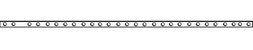 MACO HS Verbindungsstange flach, gelocht, L= 692 mm, Stahl verzinkt (359639)