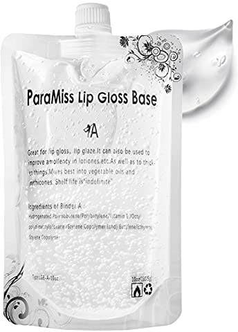 284g (350ml) Lipgloss-Basis Diy Lip Glow Lip Glaze Base zur Herstellung Ihres eigenen Lippenbalsams Lip Maximizer Diy Klarer Lipgloss Lip Tint Diy Lip Plumper Herstellung von Bio-Lippenbalsam