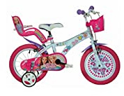 Barbie 16 Zoll 27 cm Mädchen Felgenbremse Weiß/Rosa