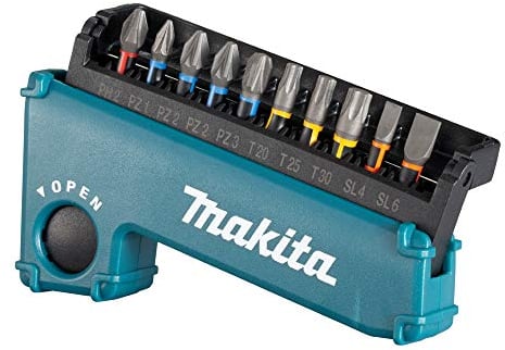 Makita E-03573 Impact Premier - Juego de brocas de torsión (11 piezas)
