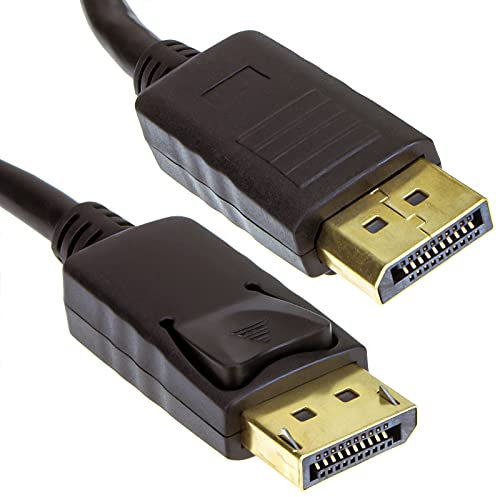 kenable DisplayPort Videokabel, Stecker auf Stecker, goldfarben, 7 m