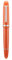 Jinhao X159 Extra Fine Nib Fountain Pen, Orange with Silver Clip Acrylic Big Size Writing Pen