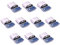BeisDirect 10Pcs Connecteur Micro USB 2.0 Type C 14 broches femelle Réceptacle à trous traversants PCB 180 Vertical Shield USB