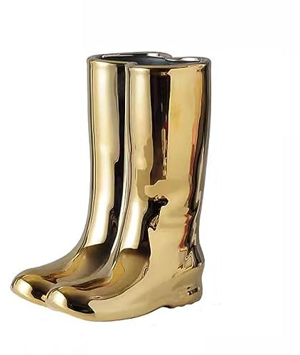 Regenschirmständer Kreativer Schirmständer in Stiefelform, Halter, Schirmeimer, Schirmständer, Fass, Porzellan-Keramik-Bodenvase, Eingangsbereich, Veranda, Innenbereich Schirmständer für Eingang (Col