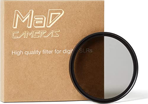 MaD Camera - Filtre UV 105 mm - Protection de l'objectif et réduction de l'éblouissement - Filtre d'objectif d'appareil Photo Premium pour Reflex numérique