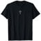 Kleines Kreuz Design Christlicher Glaube Glaube Jesus ist Herr T-Shirt