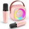 3-12 Year Old Girls Gifts, Easter Gifts for Kids Karaoke Machine 2 Microphones Sing Girls Birthday Presents Girls Kids Toys Age 3-9 Gifts for 3-12 Year Olds Girls Toys for 3-9 Year Old Gifts Teenage
