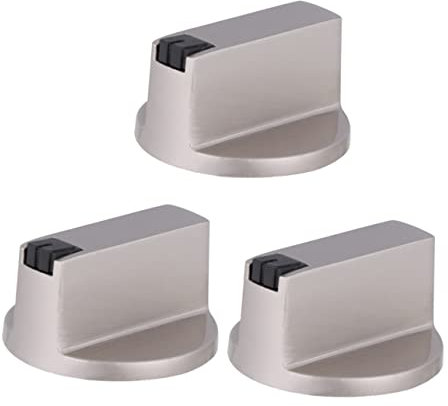 jojofuny 3Pièces Boutons de Poêle à Pack de Remplacement Durable pour Compatible avec Plupart des Modèles Design et Fonctionnel