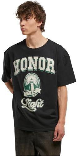 Mister Tee Herren T-Shirt 100% Baumwolle Schwarz S