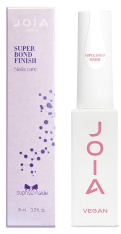 JOIA vegan Hybrid-Top-Coat, 8 ml, mit Keratin & Jojobaöl, 7-Free, Hochglanz, ohne UV-Lampe