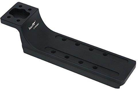 Haoge Lens Collar Foot Tripod Mount Ring Adapter Designed for Canon 400mm F2.8 IS/ISII, 500mm F4.5 L, 600mm F4 IS/ISII, 800mm F5.6 is fit Manfrotto 500 501 502 504 509 701 Tripod Fluid Video Head