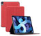 MOBILIS Coque de Protection Folio iPad Air 5 10.9 2022/iPad Air 4 10.9 2020, Smart Cover Étui Antichoc, Fonction Support, Veille/Réveil Automatique, Aspect Cuir, Rouge