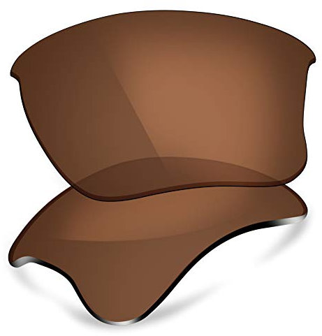 ThunderClap Polycarbonate Lenses Replacement for Oakley Flak Jacket XLJ Sunglasses - Fired Brick Anti-Fog POLARIZED