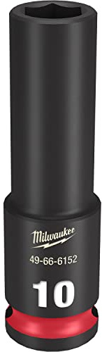 Milwaukee Socket 6 Point DEEP 3/8INX10MM 49-66-6152