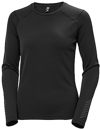 Helly Hansen Damen W Lifa Active Crew, Schwarz, L