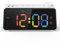 ANJANK Radio Réveil Numérique pour la Chambre,Alarme Double Jour de la Semaine/Week-End,Grand écran Coloré pour Enfants et Adolescents,0-100% Luminosité Réglable,Radio Réveil avec Port de Charge USB