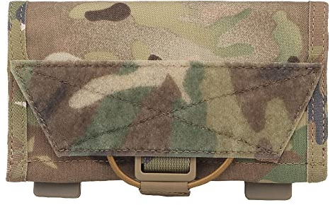ACEXIER Tactique Pochette de téléphone Portable Molle Paquet de Fonction de Navigation de téléphone Portable pour Airsoft Vest Chest Gear Universal Mobile Phone Rack (CP)