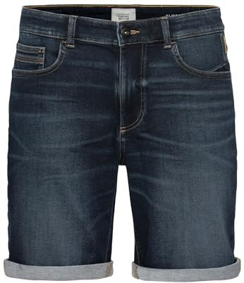 camel active Herren fleXXXactive® Bermudashorts Slim Fit Dunkelblau, menswear-31IN