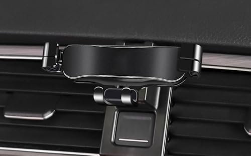 QCHIAN Porta Cellulare Auto per Volkswagen Golf 7/7.5 2014-2023, Supporto Telefono Auto Universale a Prova di Scossa e Stabile, Rotazione a 360°, Portacellulare Auto Smartphone,A Black
