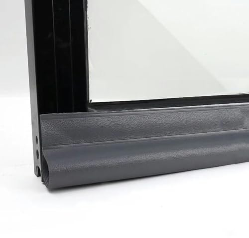 Türboden-Dichtungsstreifen, wasserdichte Streifen unter der Tür, Zugluftblocker, Isolator, Dichtungsstreifen, Haus-Akustikschaum-Dichtungsstreifen, Grau, 96 cm