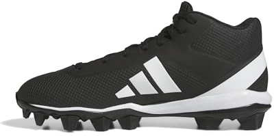 adidas Originals Herren Adizero Impact.2 geformte American Football Schuhe, Schwarz Weiß Schwarz, 46 EU
