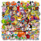 90s Cartoon Stickers 100PCS Vinyl Waterproof Stickers for Laptop,Bumper,Skateboard,Water Bottles,Computer,Phone,Cartoon Anime Stickers for Kids Teens Adult