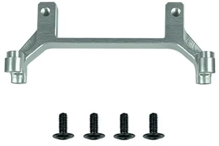 YONMFRDS RC Autoteile Für LDRC LD-P06 LD P06 Für Unimog Metall Achse Servo Halterung 1/12 RC LKW Auto Upgrade Teile Zubehör(Silver)