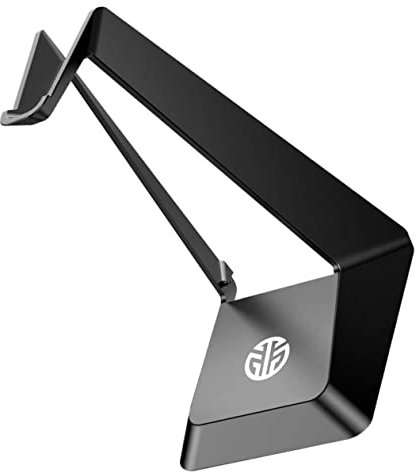 Alipis Headset Stand for Under Desk Headset Mount Earphones Wired Headsets Desk Charger Headphone Stands Standing Desk Headband Desk Cup Holder Console Black Abs