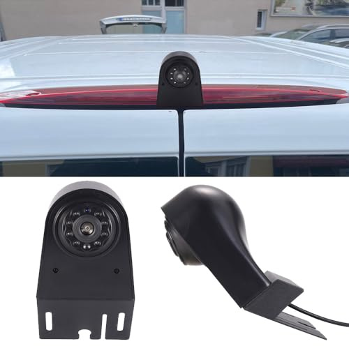 1280 * 720 Brake Bremsleuchte Auto Kamera Third roof Bremslicht Rückfahrkamera Replacement for Mercedes-Benz Viano W639 Vito/Mixto Kasten Bus W639 Crafter Dritte 3 Einparkkamera Wasserdicht