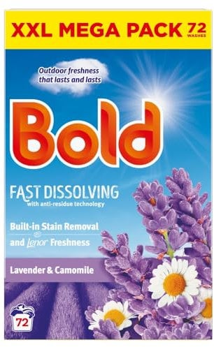 Bold All in 1 Laundry Powder Lavender & Camomile 3.6kg