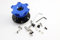streetandtrack Snap Off Quick Release Lenkrad Schnellverschluss Momo Sparco OMP Sportlenkrad-Blau