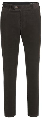 aubi: Herren Hose Baumwoll Cord Stretch Modell 526, Farbe:anthrazit (52), Größe:54